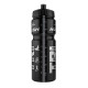 Bidon TRIATHLON RUSH - Black Shiny SILVER - 750ml 