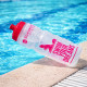 Bidon SWEAMS Swim your dreams - 750ml - Clear Pink