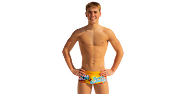 SWEAMS TRUNKS KOALA AUSTRALIA  Sunset Orange - Boxer homme