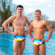 SWEAMS TRUNKS ALOHA  YELLOW - Boxer Natation Homme