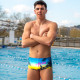 SWEAMS TRUNKS ALOHA  YELLOW - Boxer Natation Homme