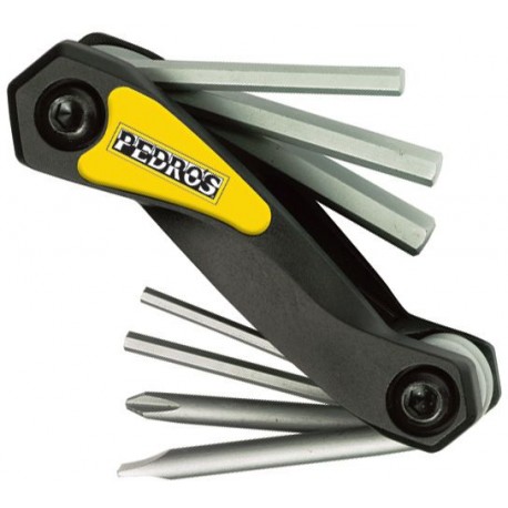 Multi-outils hexagonaux avec tournevs PEDROS Folding Hex Set with Screwdrivers