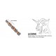 Chaine 1/2 Maillon 1/2" x 1/8" Yaban S410