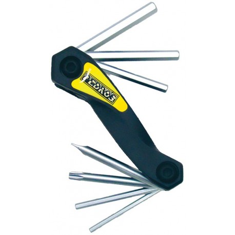 Multi-outils hexagonaux avec clé Torx 25 PEDROS Folding Hex Set with Torx 25