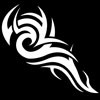 Tribal Design - Black Bottle